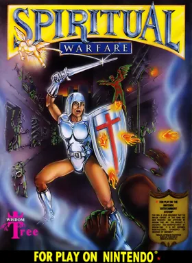 Spiritual Warfare (USA) (Beta) (Unl) box cover front